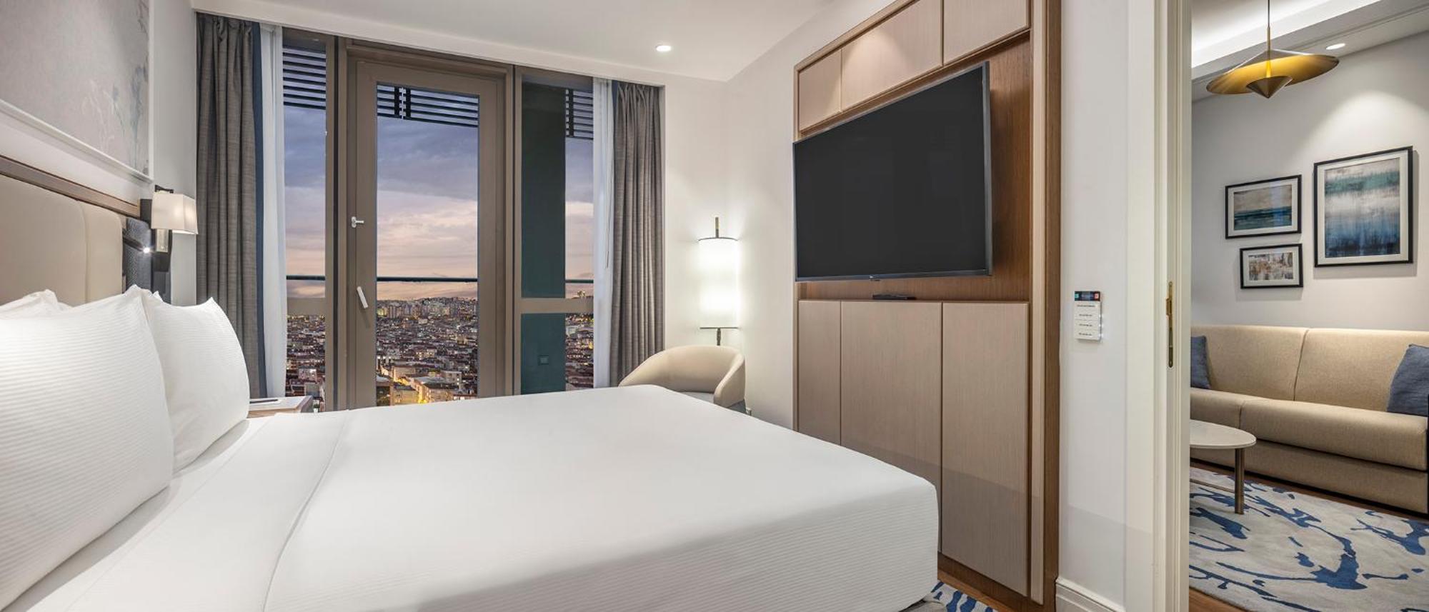 Hilton Mall Of Estambul Exterior foto A bedroom at the hotel