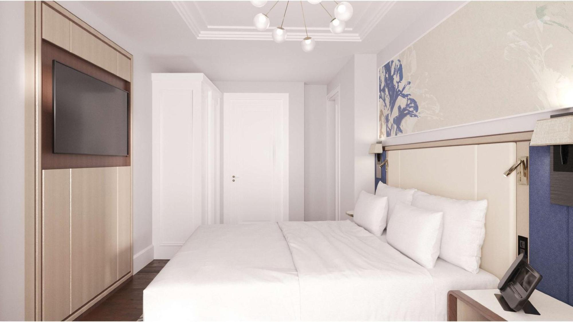 Hilton Mall Of Estambul Exterior foto A bedroom in the new hotel