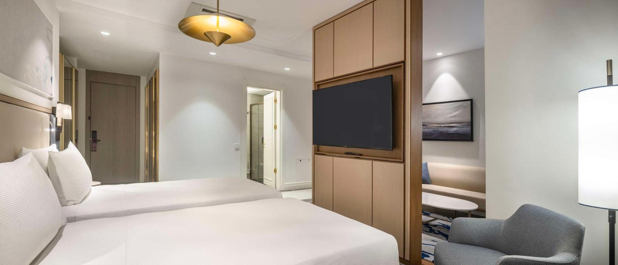 Hilton Mall Of Estambul Exterior foto A bedroom at the hotel